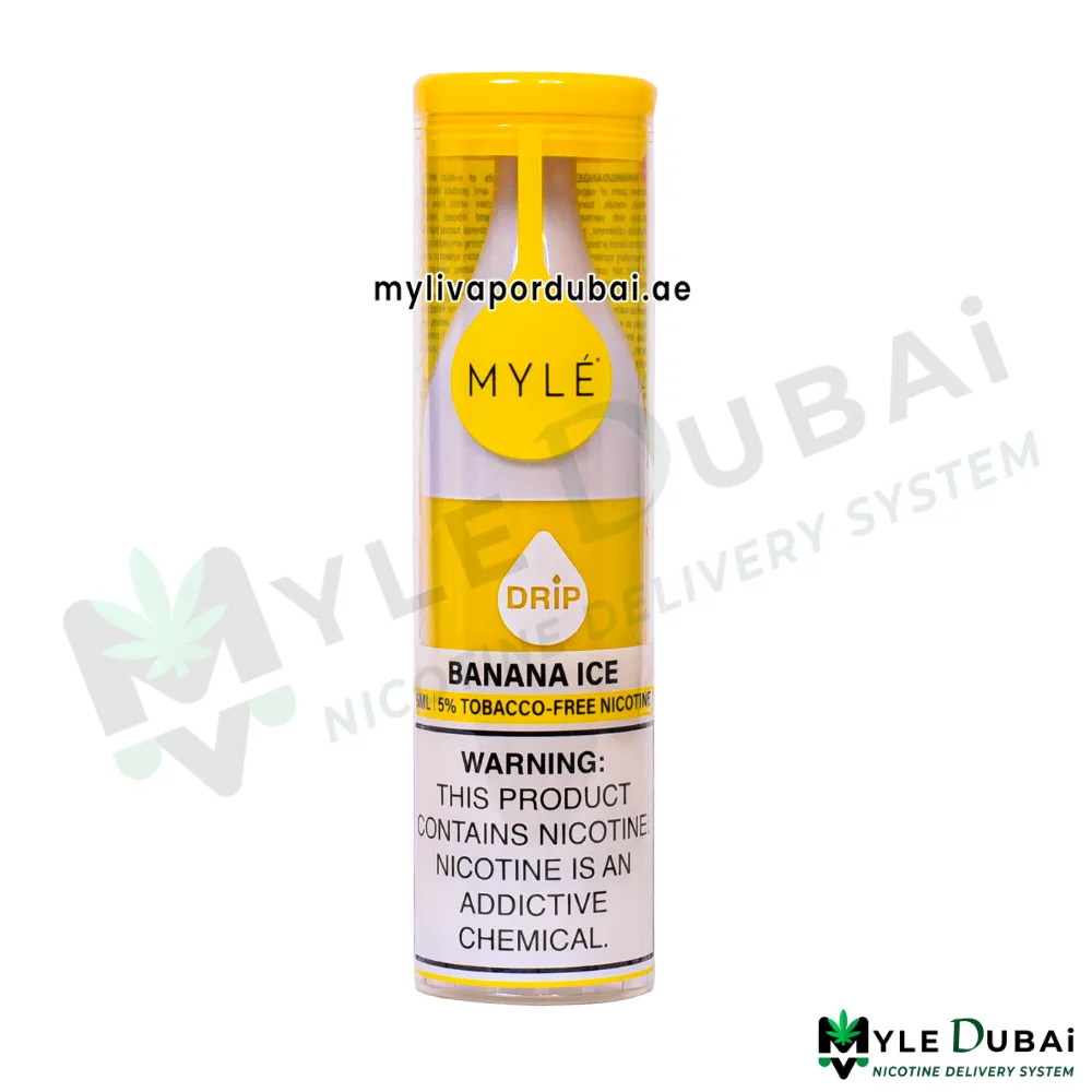 Myle Drip Frozen Bananas Disposable Device