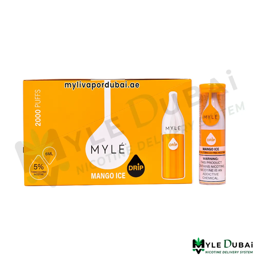 Myle Drip Mango Ice Disposable Device