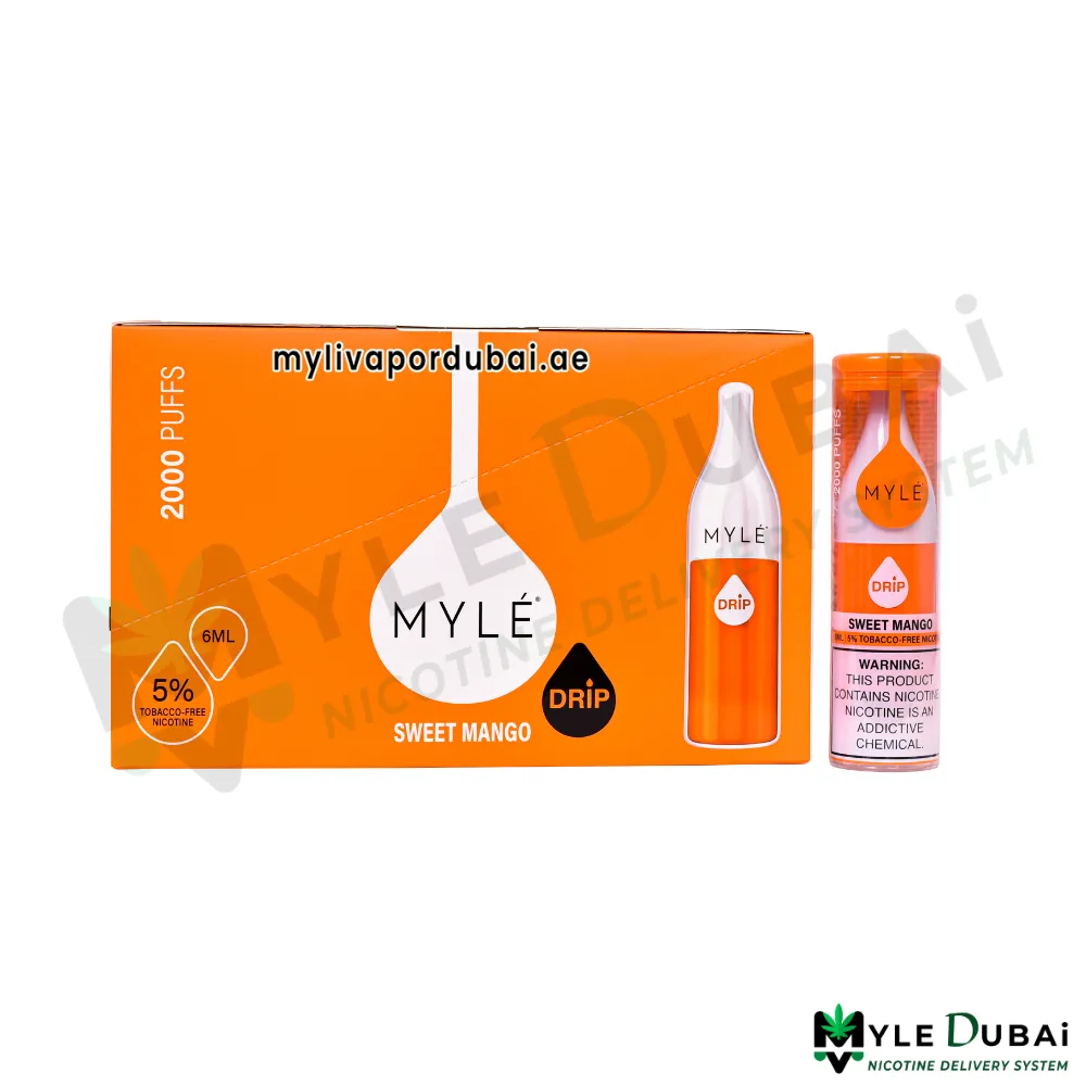 Myle Drip Sweet Mango Disposable Device
