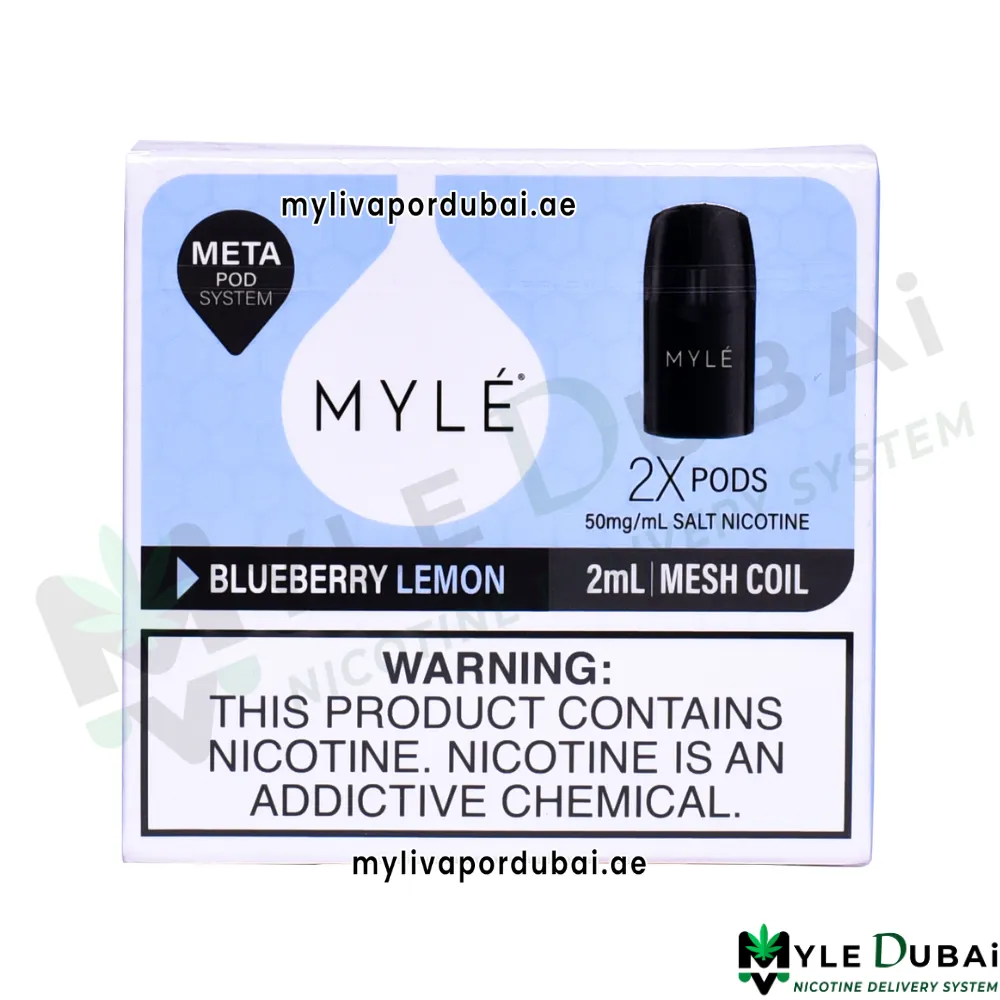 Myle Meta V5 Blueberry Lemon Pods