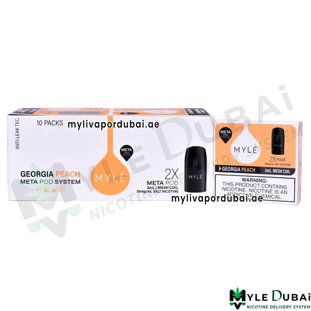 Myle Meta V5 Georgia Peach Pods