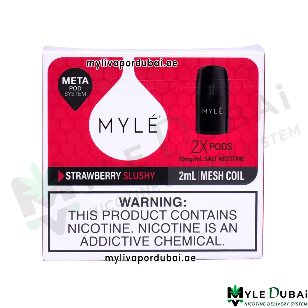 Myle Meta V5 Strawberry Slushy Pods
