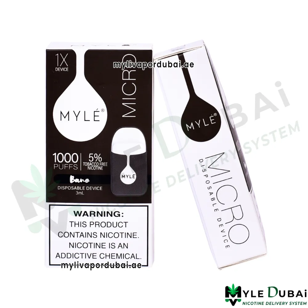 Myle Micro Bano OG: Cubano Disposable Device
