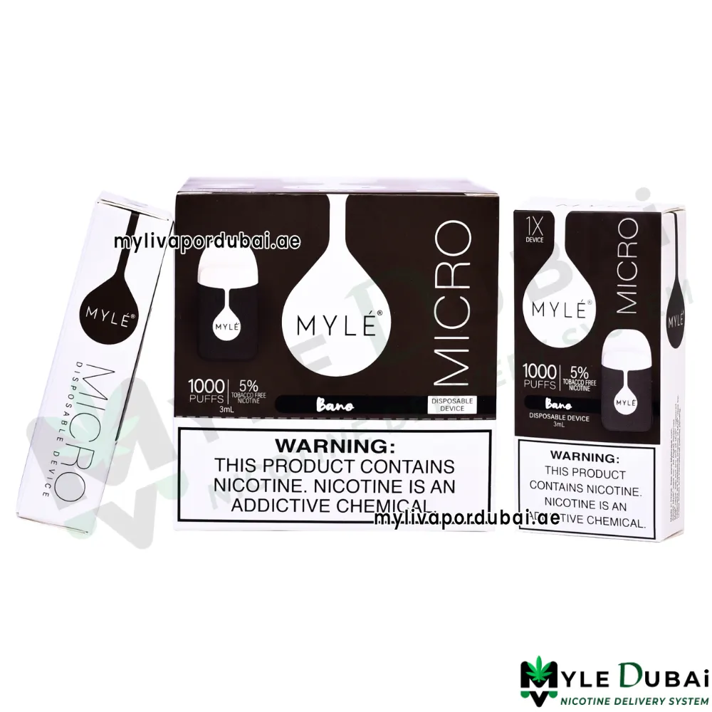 Myle Micro Bano OG: Cubano Disposable Device