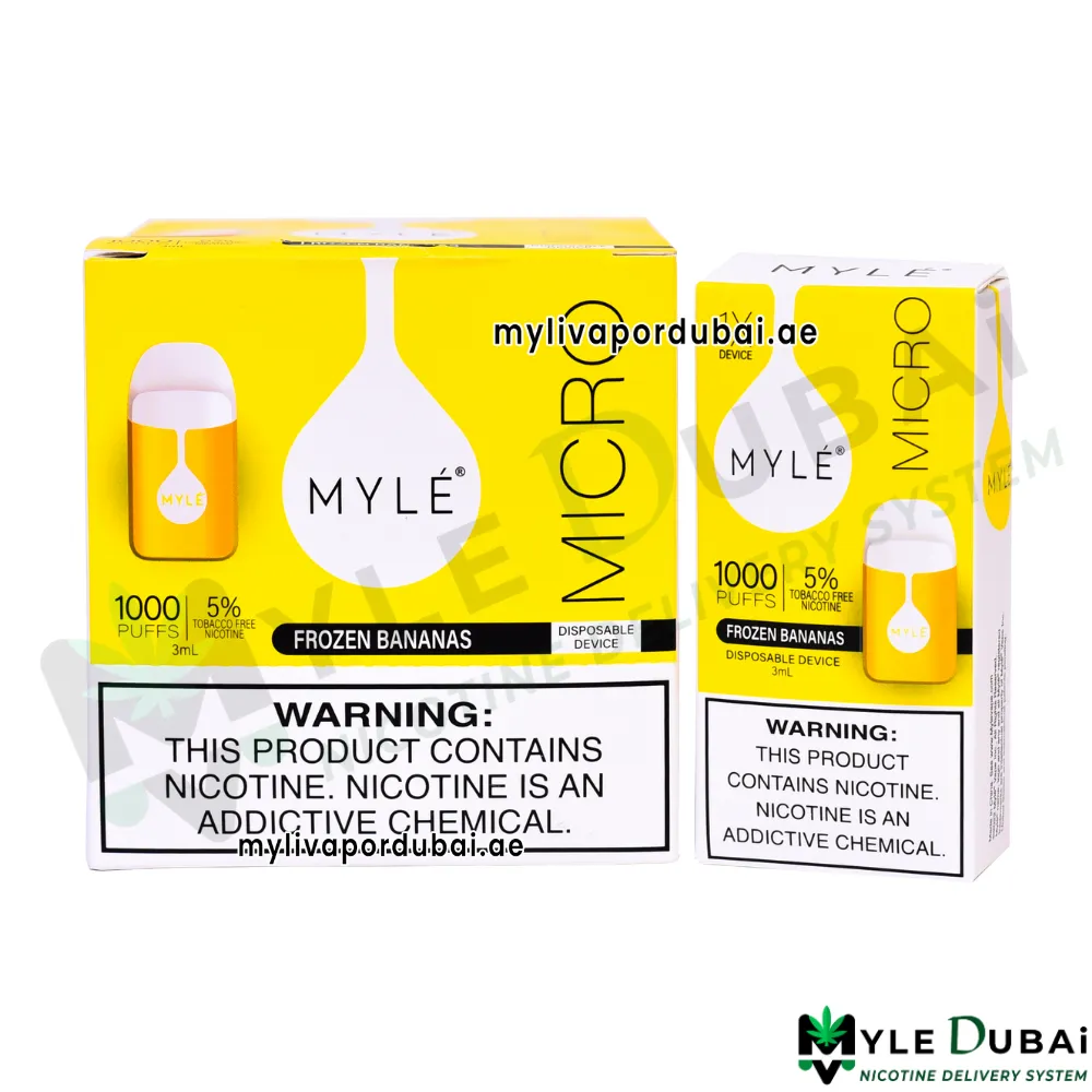 Myle Micro Frozen Bananas Disposable Device