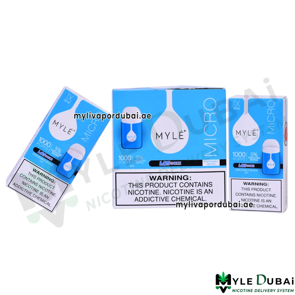 Myle Micro Los Ice OG: Lush Ice Disposable Device