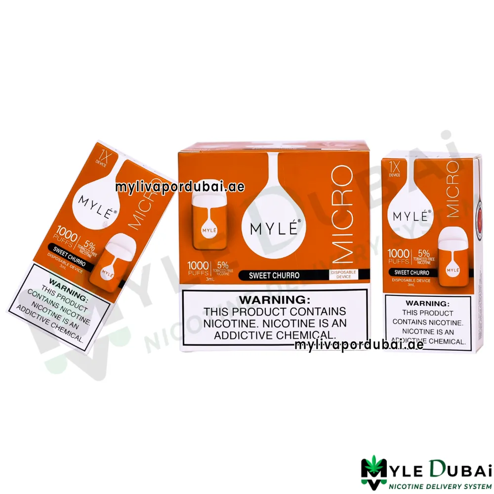 Myle Micro Sweet Churro Disposable Device