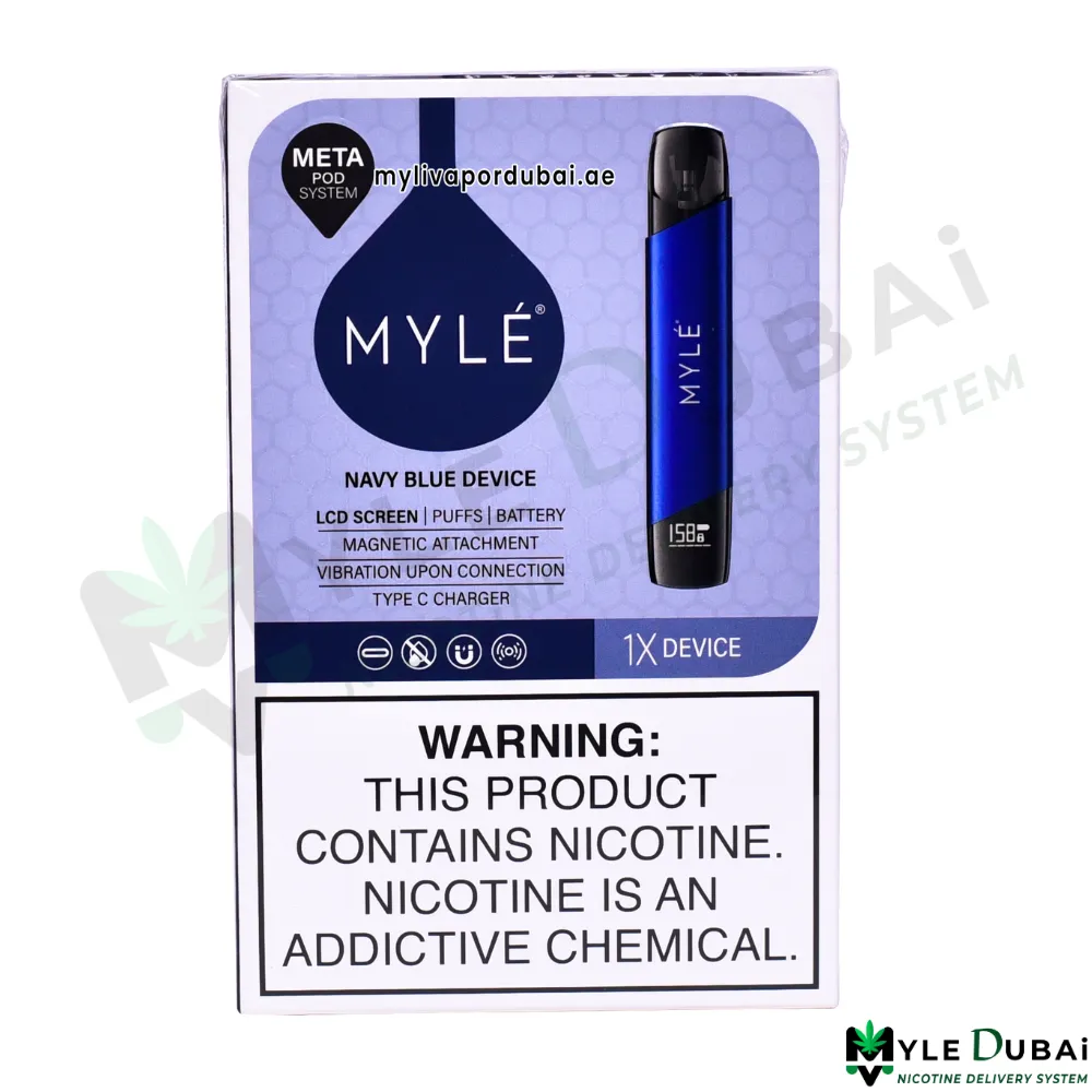 Myle Meta V5 Navy Blue Device