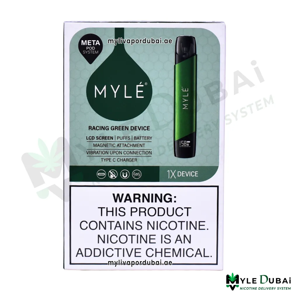 Myle Meta V5 Racing Green Device