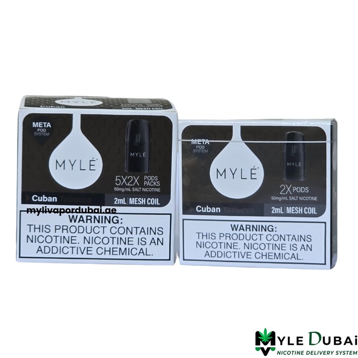 Myle Meta V5 Cuban Tobacco Pods