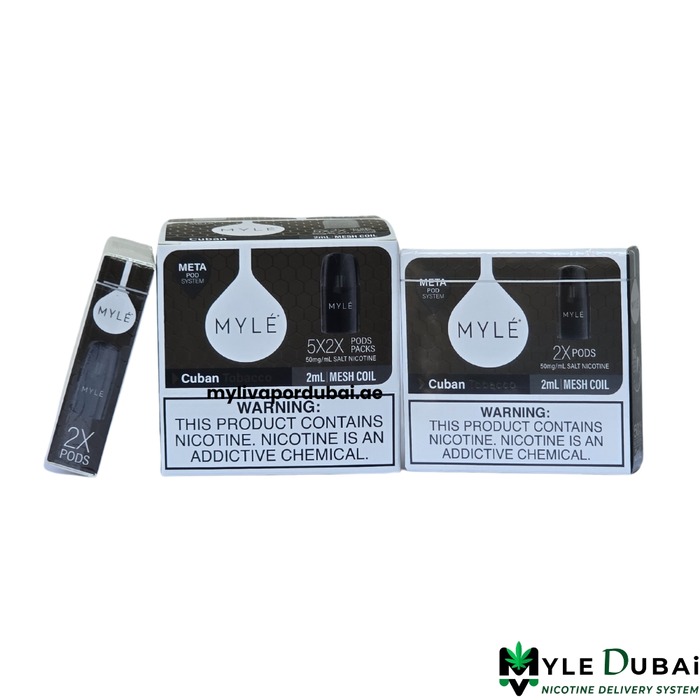 Myle Meta V5 Cuban Tobacco Pods