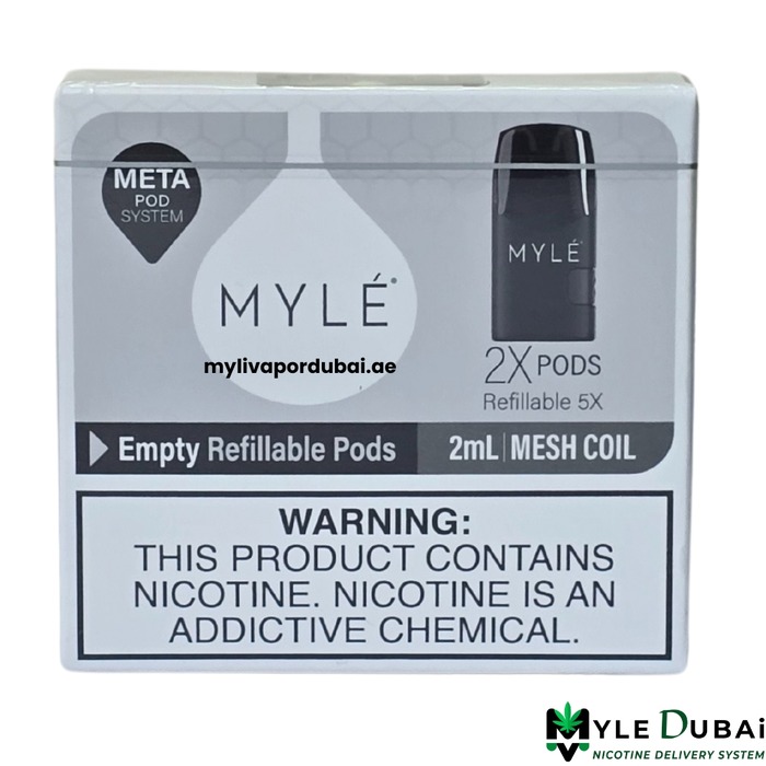 Myle Meta V5 Empty Refillable Pods
