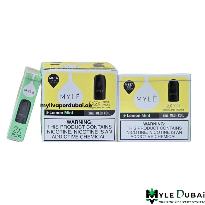 Myle Meta V5 Lemon Mint Pods