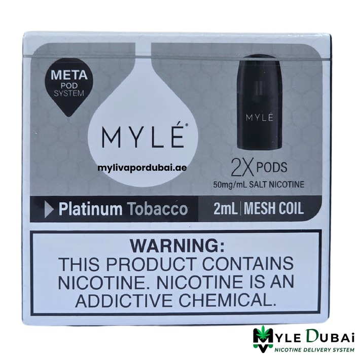 Myle Meta V5 Platinum Tobacco Pods