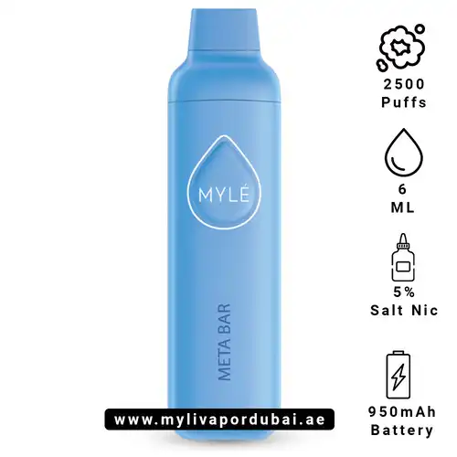 Myle Meta Bar Iced Tropical Fruit Disposable Device