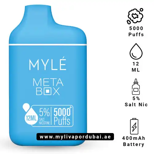 Myle Meta Box Iced Tropical Fruit Disposable Device