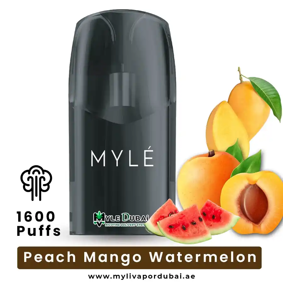 Myle Meta V5 Peach Mango Watermelon Pods