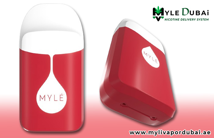 Myle Micro Red Apple Disposable Device